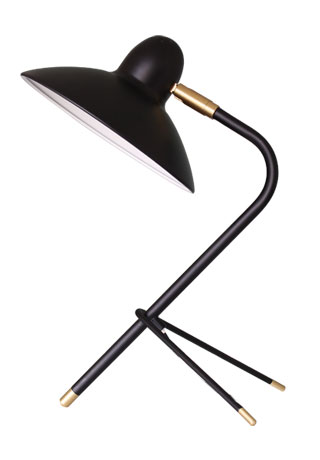 Arles desk lamp black